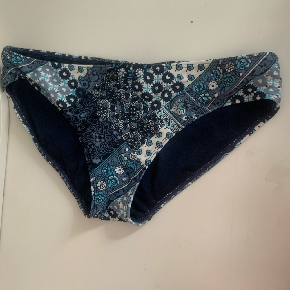 Blue Abercrombie Bikini Bottoms